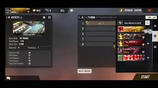 ET RUMBLE CUSTOM FREE FIRE NEW CUSTOM ROOM CARD ❤️ FF
