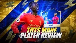FIFA 17 TOTS 91 MANE REVIEW - WHY IS BLUE MANE THE BEST TOTS + PREFERED FORMATION & INSTRUCTIONS