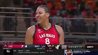 WNBA Las Vegas Aces vs Washington Mystics Full Game || June 5, 2021