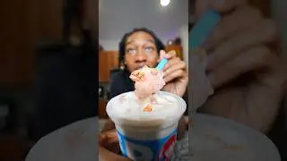 Trying Wendy's NEW Frosty Swirls 🍦🤤