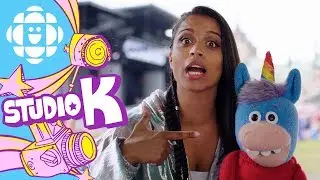 Gary the Unicorn Hugs Lilly Singh | Hug Club | CBC Kids