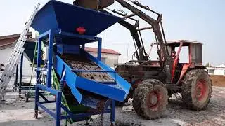 WORM CASTING COMPOST SIFTER  AND BAGGER MACHINE