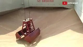 Grain cargo unloading by ship crane  | cargo unloading by ship crane
