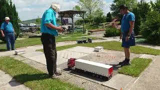 Vereins-Fahrtag Rcbaustelle.at am Scalepark Spillern der Modellbaugruppe 20