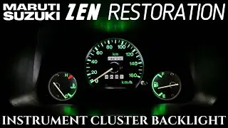 99 Maruti Zen Restoration - Светодиодная подсветка приборной панели