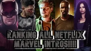 All 6 Netflix Marvel Intros Ranked from the Worst to Best!!!