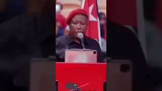 South Africa&rsquo;s EFF Party Leader Julius Malema message to Raila Odinga