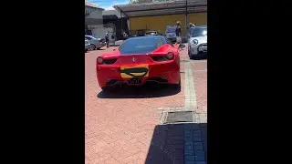 Red Ferrari Up Close | Exotic Supercar Vibes