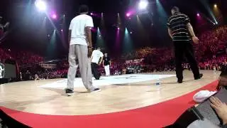 Yassine&PhilBoog Vs Crazy Kyo&Poppin J 1/8 de Final_ Juste Debout 2012 Bercy