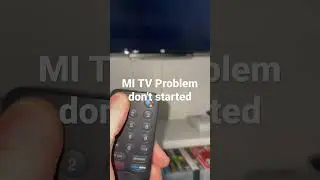 Xiaomi Mi TV P1 start problem after switch off