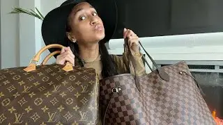 LOUIS VUITTON NEVERFULL VERSUS SPEEDY | COMPARISON &hearts;️