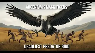 When Humans Faced the Deadly Sky Monster &ndash; The biggest Predator Raptor bird - Argentavis magnificens