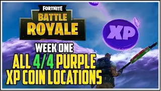 Fortnite 2 Season 3 Week 1 All Purple XP Coin Locations