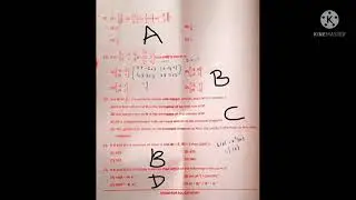 K-CET MATHEMATICS KEY ANSWERS 28/08/2021