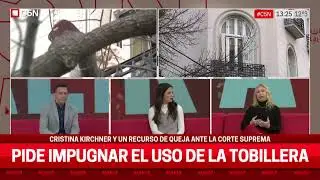 CRISTINA y un RECURSO de QUEJA ante LA CORTE SUPREMA: PIDE IMPUGNAR la TOBILLERA