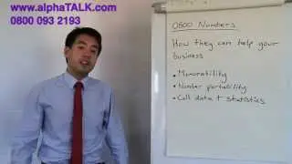 How 0800 numbers can help your business - alphaTALK videos