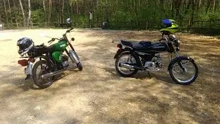 ●Motocykle#2●Simson s51●Barton Ranger Classic●Niedzielny wypad by MTO●