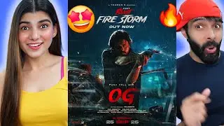They Call Him OG - Firestorm Reaction (Hindi) Lyric Video | Pawan Kalyan | Sujeeth | Thaman S |