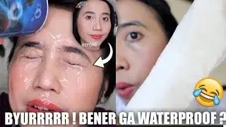 REVIEW BEDAK LOKAL WATERPROOF / ANTI AIR ? 😳| REVELINE BRIGHTENING TWO WAY CAKE | Maria Soelisty