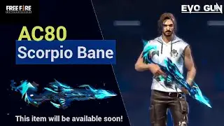 NEW EVO GUN || AC80 SCORPIO BANE EVO GUN || Garena Free Fire