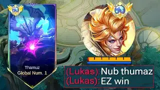 SORRY BUFFED LUKAS BUT YOU CAN'T  BEAT THIS ONE HIT BUILD THAMUZ!! MLBB 