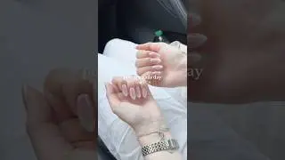 Nails day 🩰 #nailday #naildayvlog #dailyvlog#cleangirInails#frenchmanicure #cleangirlaesthetic