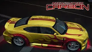 Dodge Charger SRT8 in NFS Carbon REDUX - CRAZY POLICE CHASE