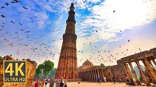 Explore Qutub Minar in 4K: A Virtual Trip To Qutub Minar With This Amazing 4K Walking Tour #delhi