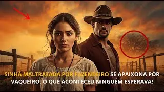 SINHÁ MALTRATADA POR FAZENDEIRO SE APAIXONA POR VAQUEIRO, O QUE ACONTECEU NINGUÉM ESPERAVA!