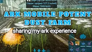 ARK mobile getting artifact of the skylord geopolymer cement building potent dust farm