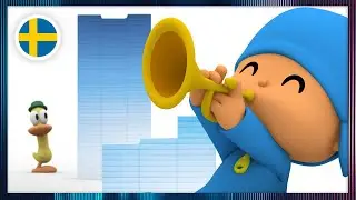 🎵 Tecknade musikfilmer f&ouml;r barn! Musikaliska block | POCOYO p&aring; Svenska | Teckningar f&ouml;r barn