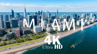 Miami 4K - Soul Relaxation Film - Peaceful Relaxing Music | 4K UHD | Music To Sleep & Relax