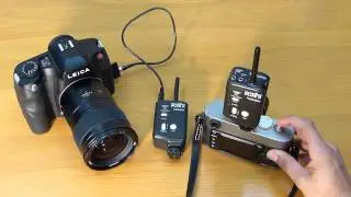 Triggering the Leica S2 with a Pocket Wizard and Leica M9