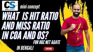 Understanding Hit and Miss Ratio in Cache Memory | Computer Organization Basics