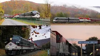 Full Chase of Reading and Northern's Fall Foilage Express OSJT from Reading to Jim Thorpe and back!