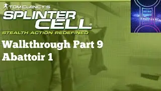 Splinter Cell 2002 Gameboy Advance SP Stealth Walkthrough Part 9 Abattoir 1