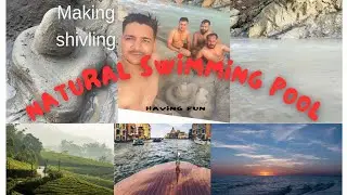 Natural Swimming Pool🌊 ||Making Shivling🤣||Having Fun||Godawari Kailali🌊🌊😊💥