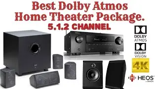 Best Dolby Atmos Home Theater | Denon AVR-X1600 | Elac Cinema 5 | Polk Audio Owm3 | 5.1.2 | In Hindi