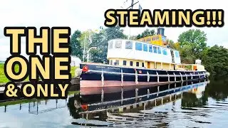 127 narrowboat life UK - The Last One, Steam Ship The Daniel Adamson Tour