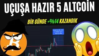 U&Ccedil;UŞA HAZIR 5 ALTCOİN!!! // BİTCOİN, AGİX, HOOK, QTUM, DATA, DYM, WOO COİN ANALİZ!