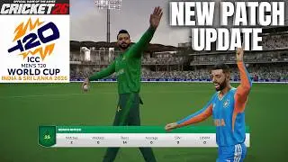 T20 World Cup Update | Cricket 26 Latest Patch Update (19 Feb 2026)