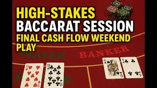 High-Stakes Baccarat Session | Final Cash Flow Weekend Play