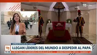 Llega delegaci&oacute;n chilena al Vaticano para funeral del Papa Francisco