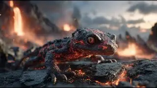 Fire Salamander Crawls From The Lava, Its Touch Burns Through Solid  | HFY | A Short Sci-Fi Story