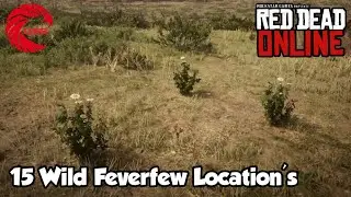 Wild Feverfew Locations RDR2 Online - Red Dead Online Wild Feverfew Location Guide