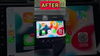 2004 HONDA CIVIC APPLE CARPLAY UPGRADE #applecarplay #explore #fyp #shorts #civic #honda #trending