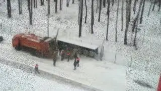 Как УК Эксперт Сервис 2 убирает мусор и снег в мк Велтон парк Новая Сходня