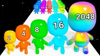 Man Runner 2048 - All Levels Android, iOS Gameplay