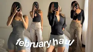 HAUL! What I Bought in February ♡ Aritzia, Thrift, Skims, 437 Swim, more!