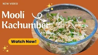 5-Minute Mooli Salad Recipe | Healthy & Spicy Indian Side Dish